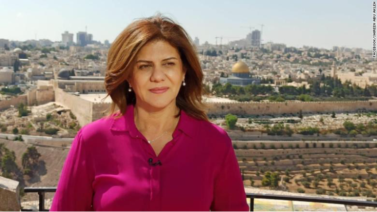 Periodista de Al Jazeera, Shireen Abu Akleh: