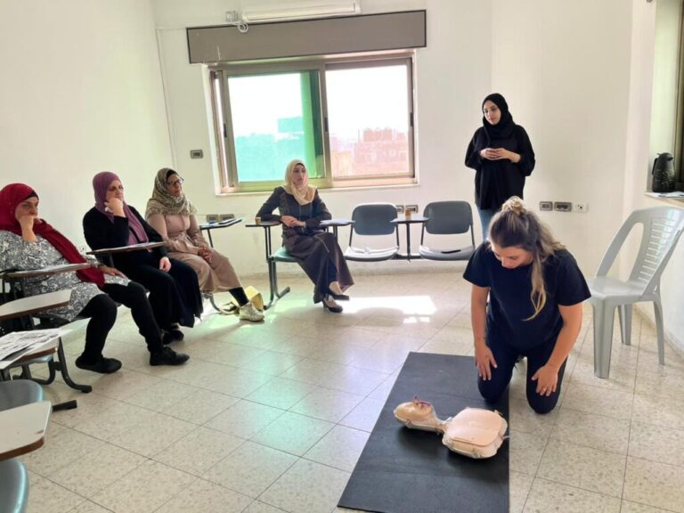 JÓVENES CHILENOS EN PALESTINA
