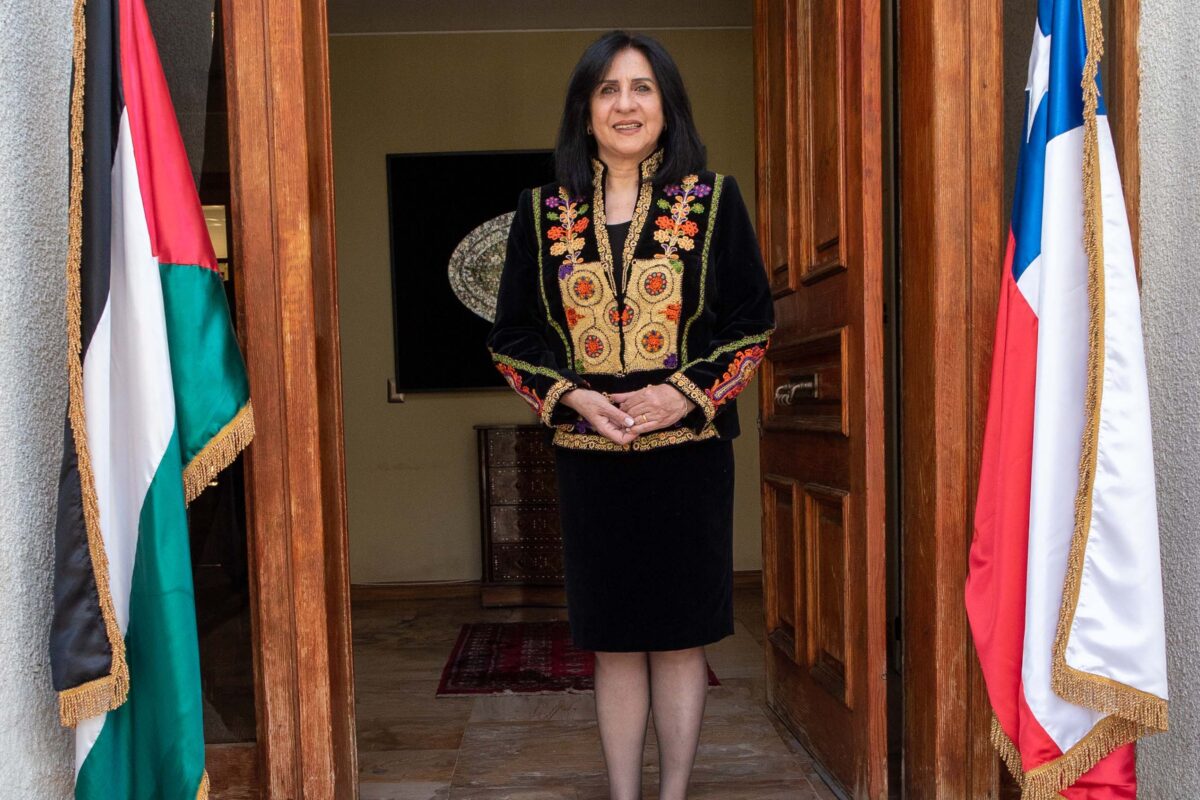 Columna de opinión: Embajadora del estado de Palestina en Chile Vera Baboun
