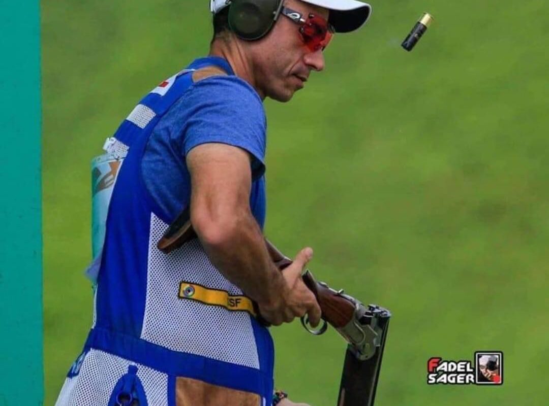 Jorge Salhe, deportista de tiro skeet, irá a los Juegos Olímpicos de París por Palestina